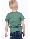 Khakifarbenes Jungen-T-Shirt mit Aufdruck NDZ4484 – Online-Shop – Boutique